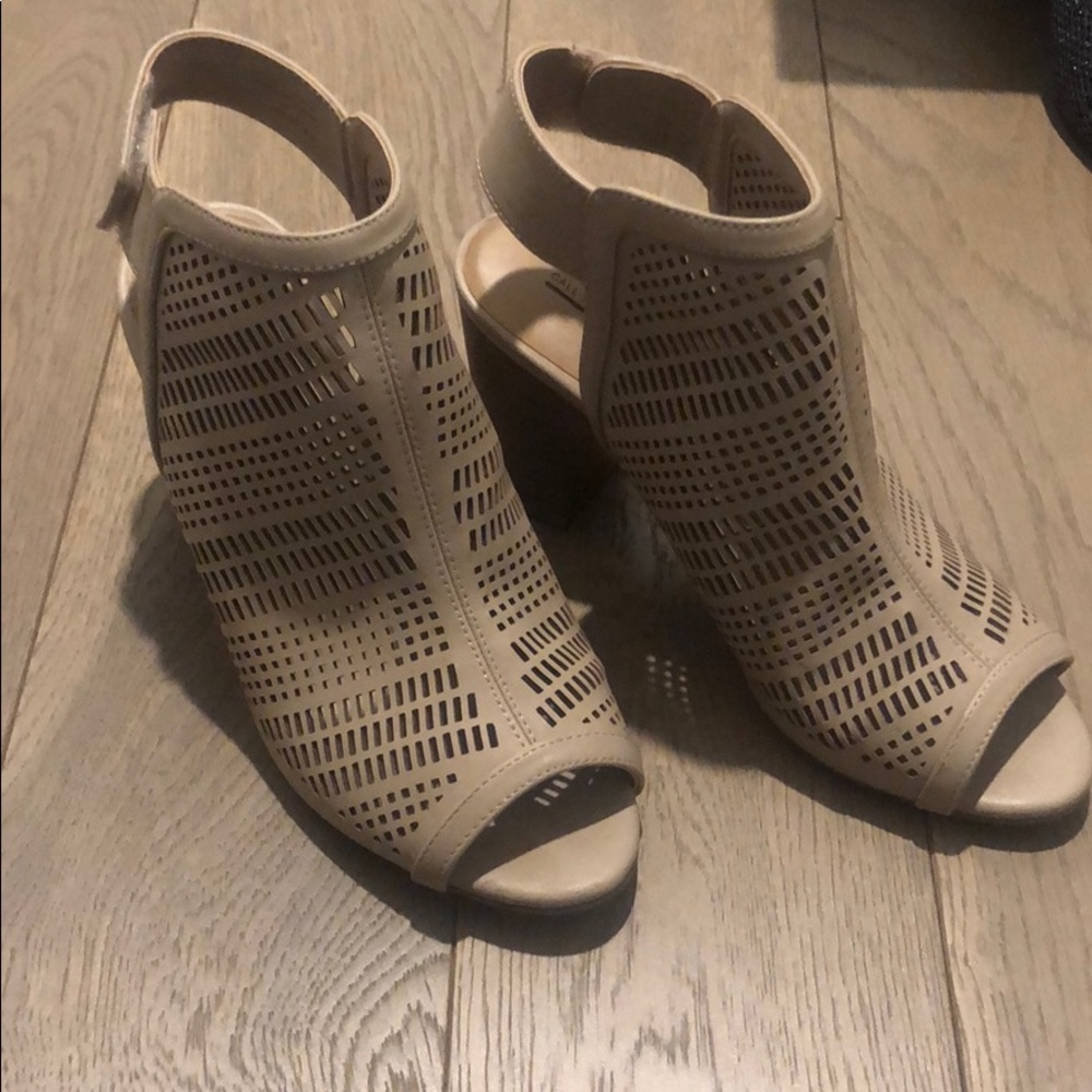 Nude Call It Spring Block Heels